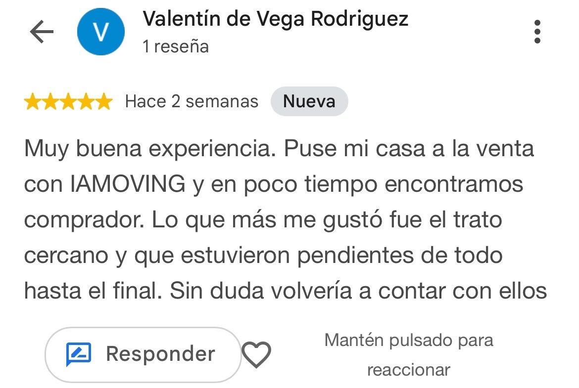 Testimonio IAMOVING